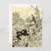 Carte postale Monkey (Devant / Derrière)