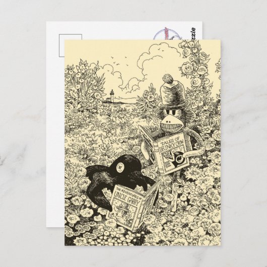 Carte postale Monkey (Devant / Derrière)