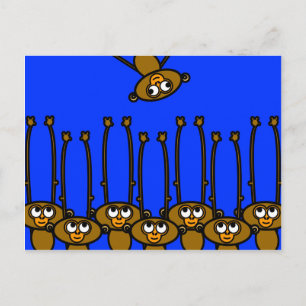 Carte postale MONKEY