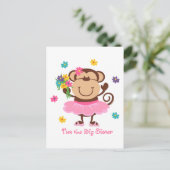 Carte Postale Monkey Big Sister (Debout devant)