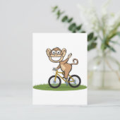 Carte Postale Monkey Biker (Debout devant)