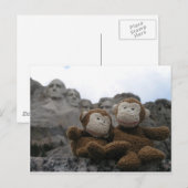 Carte Postale monkey_chimp_rushmore.JPG (Devant / Derrière)