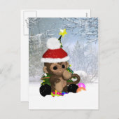 Carte postale Monkey Holiday - Carte postale Monke (Devant / Derrière)