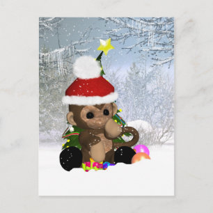 Carte postale Monkey Holiday - Carte postale Monke