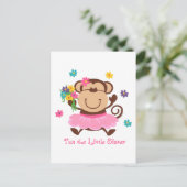 Carte Postale Monkey Little Sister (Debout devant)