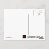 Carte Postale Monkey Love (Dos)