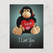 Carte Postale Monkey Love (Devant)