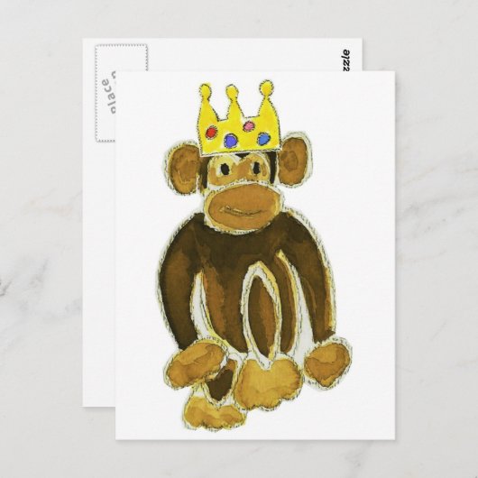 Carte Postale Monkey Prince (Devant / Derrière)