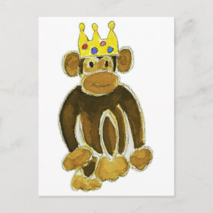 Carte Postale Monkey Prince