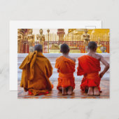 Carte Postale Monks (Devant / Derrière)