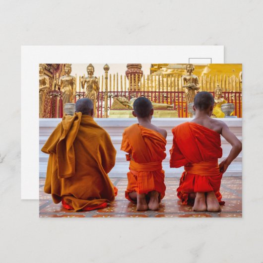 Carte Postale Monks (Devant / Derrière)