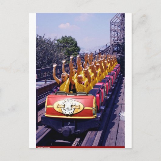 Carte Postale Monks-on-a-Roller-Coaster-67499.jpg (Devant)