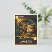 Carte Postale Monkton, Maryland | VINTAGE (Debout devant)