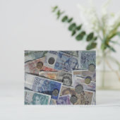 Carte Postale monnaie européenne (Debout devant)