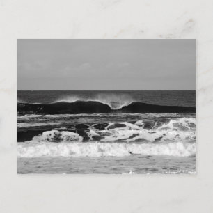 Carte postale monochrome Pacific Ocean III