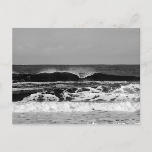 Carte postale monochrome Pacific Ocean III (Devant)