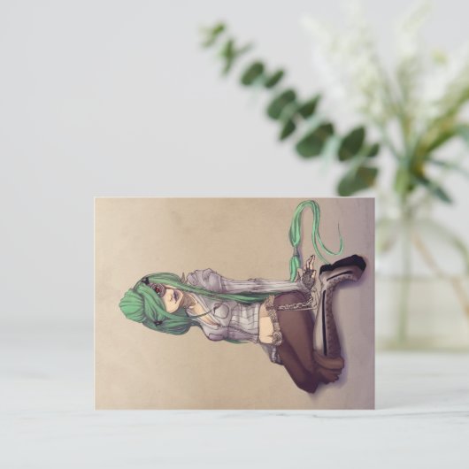 Carte postale Monocle (Debout devant)