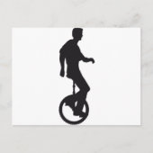 Carte Postale monocycle (Devant)