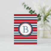 Carte Postale Monogram design (Debout devant)