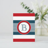 Carte Postale Monogram design (Debout devant)