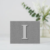 Carte Postale Monogram Letter I (Debout devant)