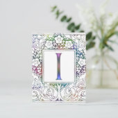 Carte Postale Monogramme I (Debout devant)