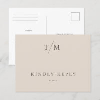 Monogramme simple moderne Mélange de sable Match M