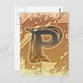 CARTE POSTALE MONOGRAPHIE DE FRAZZLE P (Devant / Derrière)