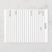 Carte Postale Monographie de Juniper Materia Medica Étude sur le (Dos)