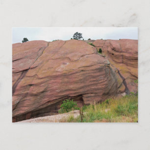 Carte Postale Monolithe de grès rouge à Red Rocks