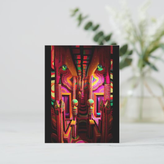 Carte Postale Monologue intérieur (Debout devant)