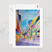 Carte postale Monorail Seattle (Devant / Derrière)