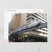 Carte Postale monorail sydney (Devant / Derrière)