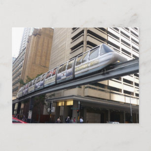 Carte Postale monorail sydney