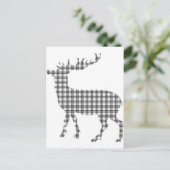Carte Postale Monotone classique cerf (Debout devant)