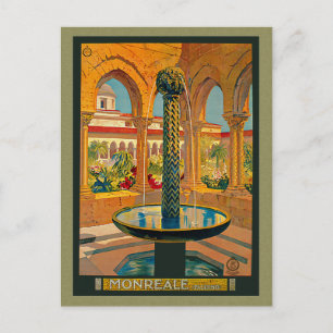 Carte Postale Monreale Palerme Italie