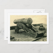 Carte Postale Mons Meg Cannon, Château d'Édimbourg, Écosse (Devant / Derrière)