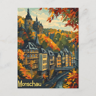Carte Postale Monschau Allemagne