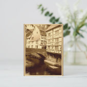 Carte Postale Monschau, Allemagne (Debout devant)