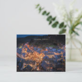 Carte Postale Monschau, Allemagne, saison festive, (Debout devant)