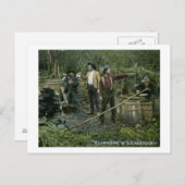 Carte Postale Monshine Toujours dans le vieux Kentucky 1908 Vint (Devant / Derrière)