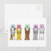 Carte Postale Monsieur et Monsieur le Mariage Félicitations (Devant / Derrière)