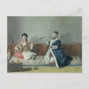 Carte Postale Monsieur Levett et Mademoiselle Helene