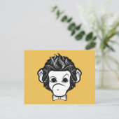 Carte Postale monsieur monkey (Debout devant)