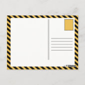 Carte Postale monsieur monkey (Dos)