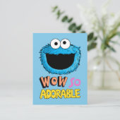 Carte Postale Monster à la fin de cette histoire | Cookie Monste (Debout devant)