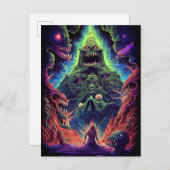 Carte postale Monster Creator Horror Art (Devant / Derrière)