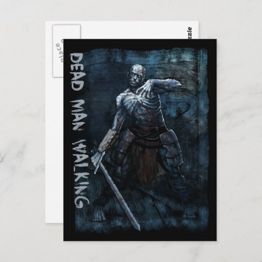 Carte postale Monster - Dead Man Walking (Devant / Derrière)