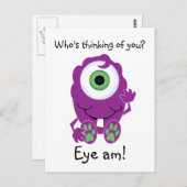 Carte Postale Monster des Cyclops (Devant / Derrière)