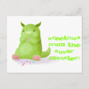 Carte Postale Monster du sucre